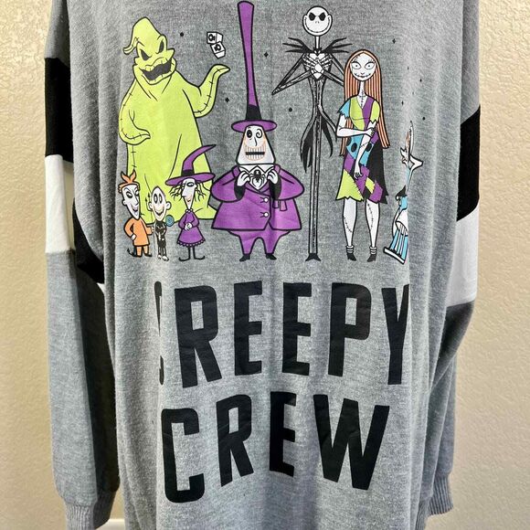 Disney's Nightmare Before Christmas Crew Women plus Sleep tunic sleep size 2x - Picture 10 of 15